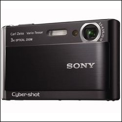 Sony Cyber-shot DSC-T70 nera +Carica+Batteria Lithium