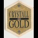 Sottobicchiere birra Crystall Gold esagonale