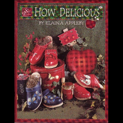 Libro pittura country "How delicious" Elaina Appleby