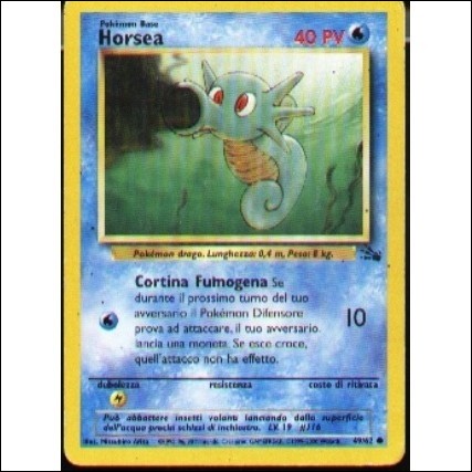 Carta Pokemon Base Horsea (49/62)