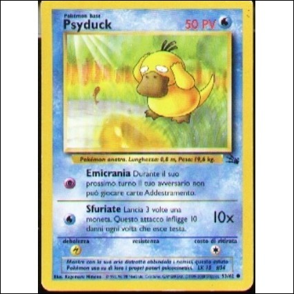 Carta Pokemon Base Psyduck (53/62)