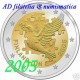 FINLANDIA 2005 - 2 EURO COMM. FDC/UNC !!!