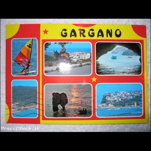 GARGANO - viaggiata - Affrancata 1991