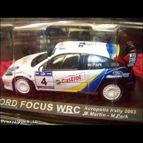 RALLY 1:43:FORD FOCUS WRC