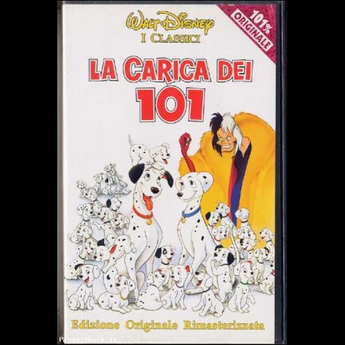 Jeps - VHS DISNEY Classici - LA CARICA DEI 101
