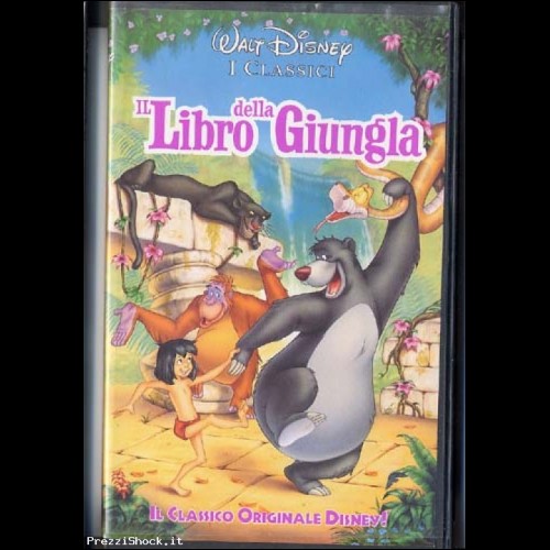 Jeps - VHS DISNEY Classici - IL LIBRO DELLA GIUNGLA