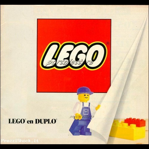 ISTRUZIONI LEGO  PIU' DI 3000 E CATALOGHI DAL 1968 AD OGGI
