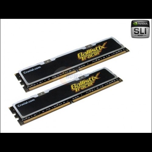 Crucial Ballistix Tracer 2GB (2x1GB) 240-Pin DDR2 800MHz Cl4