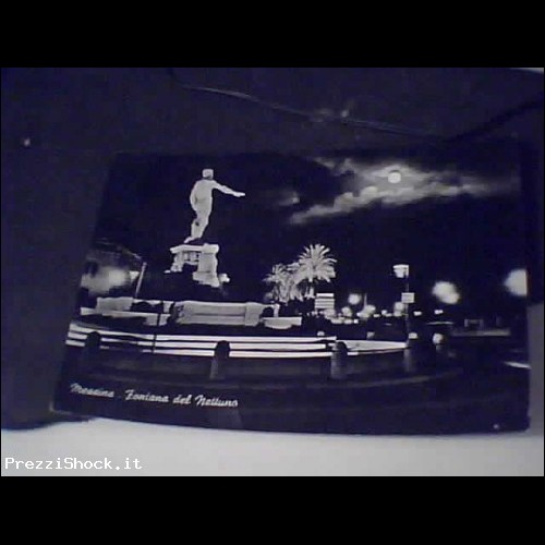 cartoline cartolina  foto messina fontana del nettuno 1958