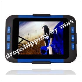 1GB 3.5-inch MP3 / MP5 Players With FM Function Blue(SZM162)