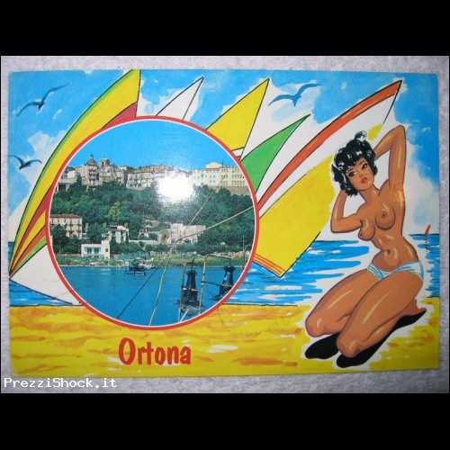 ORTONA - viaggiata - Affrancata 1988