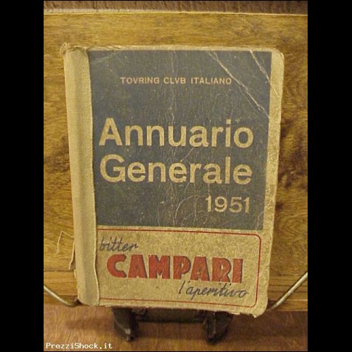 Annuario Generale Touring Club Italiano 1951