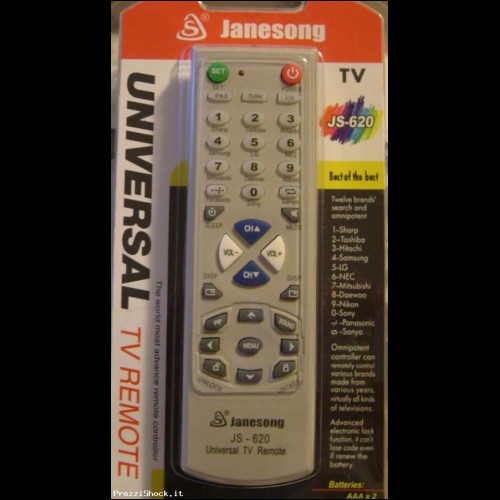 Telecomando universale JS-620
