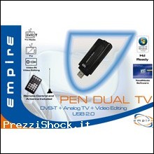 SCHEDA TV EMPIRE USB 2,0 PEN DUAL TV