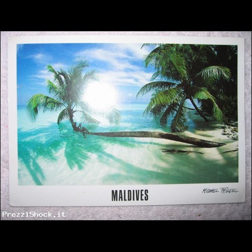 MALDIVE - viaggiata - Affrancata 2001