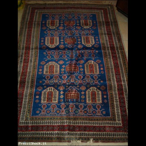 Tappeto orientale persiano antico 185x130 cm