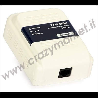 POWERLINE Ethernet Adapter: TP-Link TL-PA101 (85Mbps)
