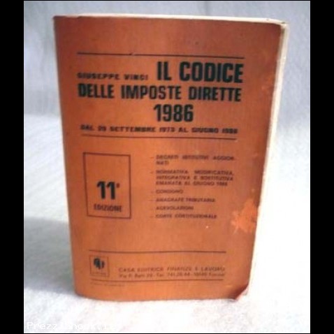 CODICE IMPOSTE DIRETTE 1986