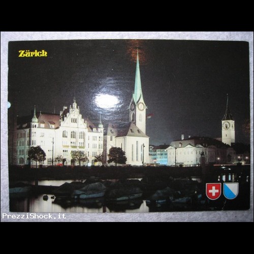 ZURIGO (Svizzera) - viaggiata - Affrancata 1988