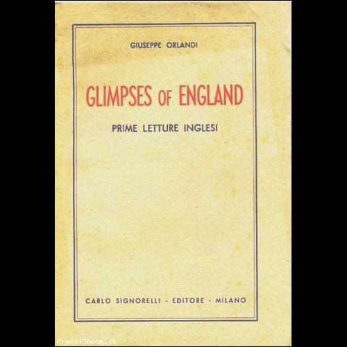 OCCASIONE"GLIMPSES OF ENGLAND" MOLTO RARO