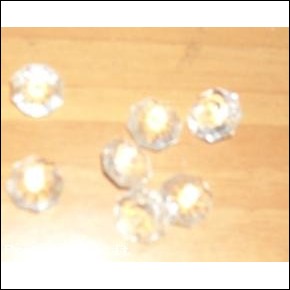 5 rombi di cristallo Swarovski per lampade lampadario ecc