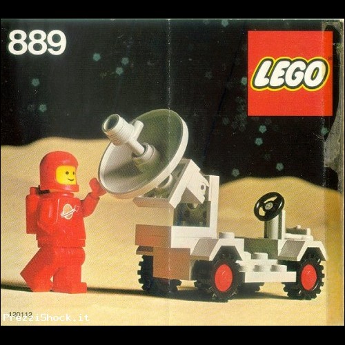 Lego - 889-1 System Space Classic   Radar Trunk