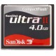 CF Ultra 4GB - Sandisk Compact Flash 4 GB Ultra II 66x