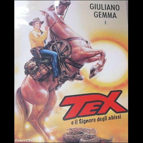 film dvd western, Tex e il signore degli abissi