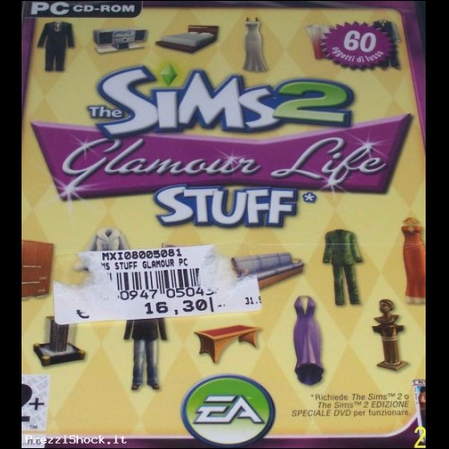 Espansione the sims2 glamour life stuff