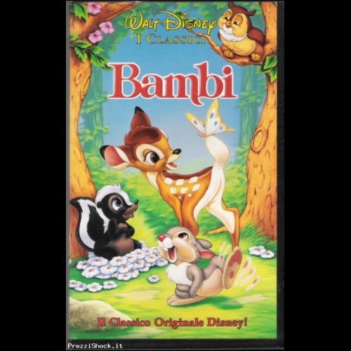 BAMBI - VHS WALT DISNEY