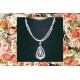COLLANA PERLE CRISTALLI  FRESHWATER PEARLS NECKLACE
