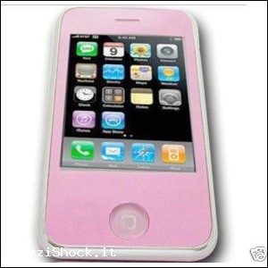 Cellulare Dual Sim I9 Mini Phone rosa NUOVO