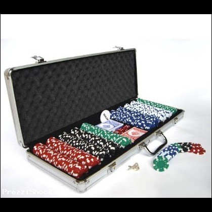 Set 500 Fiches Chips 11,5 g Poker Texas Hold'em Casin Natal