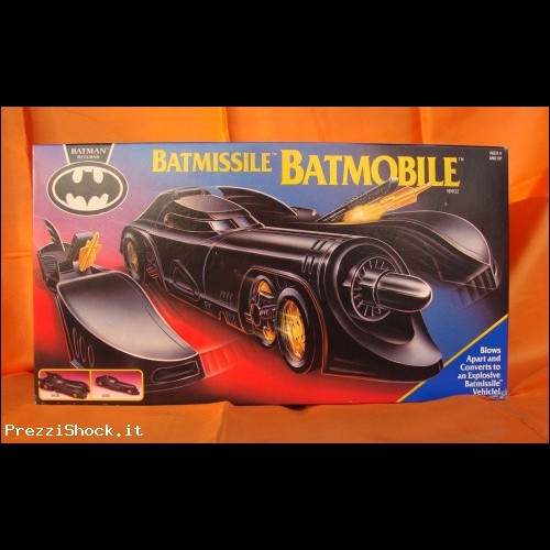 1991 Kenner BATMISSILE BATMOBILE Batman Returns vehicle MISB