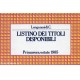 CATALOGO LIBRI ILLUSTRATO - LONGANESI & C. 1985(1)