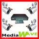 4 videocamere 30 led infrarossi soni ccd+quad 4 canali