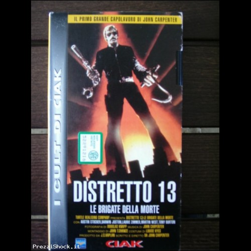  VHS - "DISTRETTO 13 LE BRIGATE DELLA MORTE"