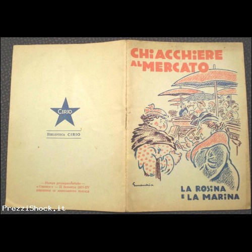 vanper offre libretto CIRIO 1937