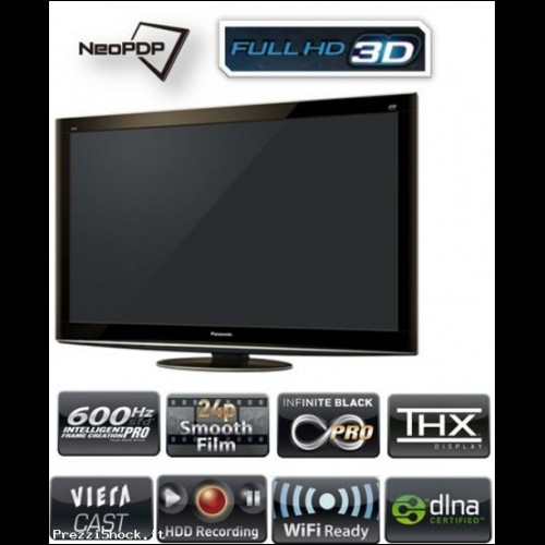 TV al plasma Full HD 3D TX-P50VT20 panasonic