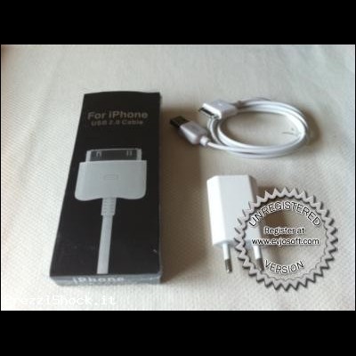Caricabatteria USB APPLE iPHONE 3G GS 4-iPOD kit casa