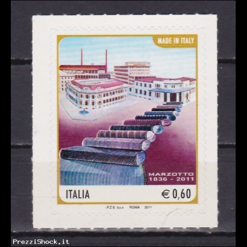 2011 - Made in Italy Marzotto - nuovi MNH