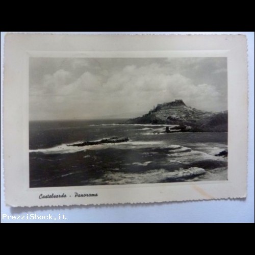 Cartolina Viaggiata "CASTELSARDO - Panorama" 1952