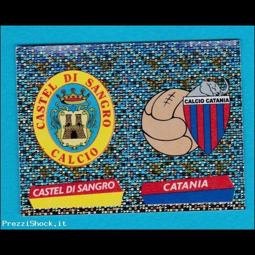 panini 2000 2001 - 657 AB scudetti Castel di Sangro Catania