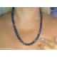 Collana di perle nere garantite