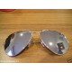 OCCHIALI DA SOLE AVIATOR SILVER x uomo donna unisex