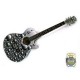 CHITARRA ACUSTICA SUNBURST PRESTIGE CON SERIGRAFIE NUOVA