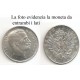 Moneta da  5 Regno d'Italia Vittorio Emanuele III 1901