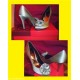 - SCARPE DONNA DECOLLET ESTRAD 38 RASO PERLA TACCO 11 CM-