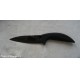 coltello lama ceramica nera misura media