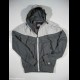 GIACCA GIUBBOTTO UOMO TREZ GRIGIO